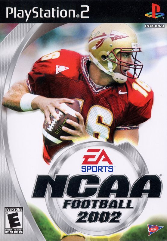 NCAA Football 2002 box art for Playstation 2